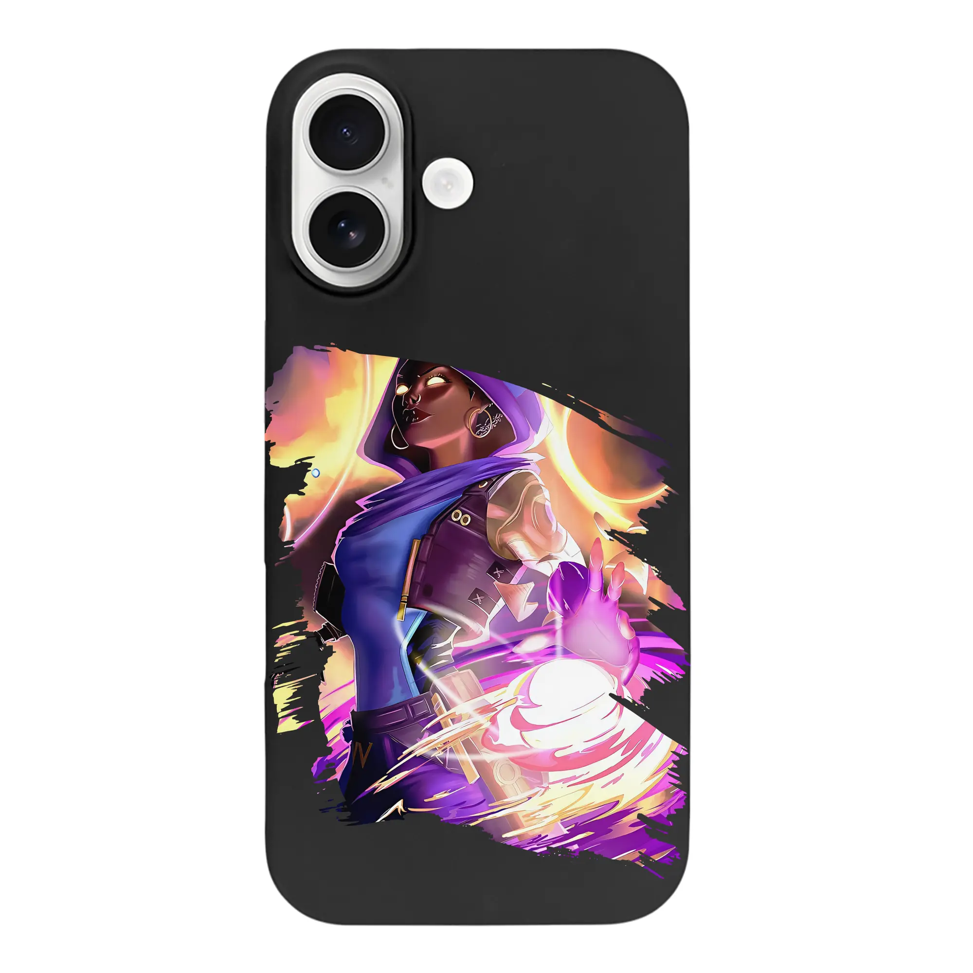 VALORANT グッズ,アストラ - iPhone 17 シリーズ シリコンケース 薄型 耐衝撃 指紋防止 ソフトタッチカバー 精密フィット 傷防止 保護ケース iPhone 17/17 Air/17 Pro/17 Pro Max 対応